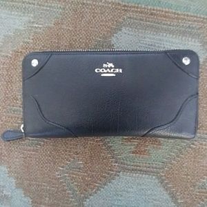 Coach leather wallet